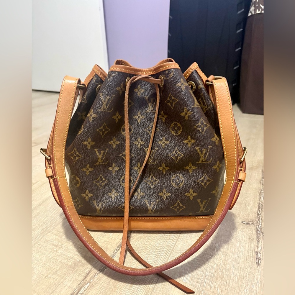 Louis Vuitton Petit Noe Monogram Shoulder Bag